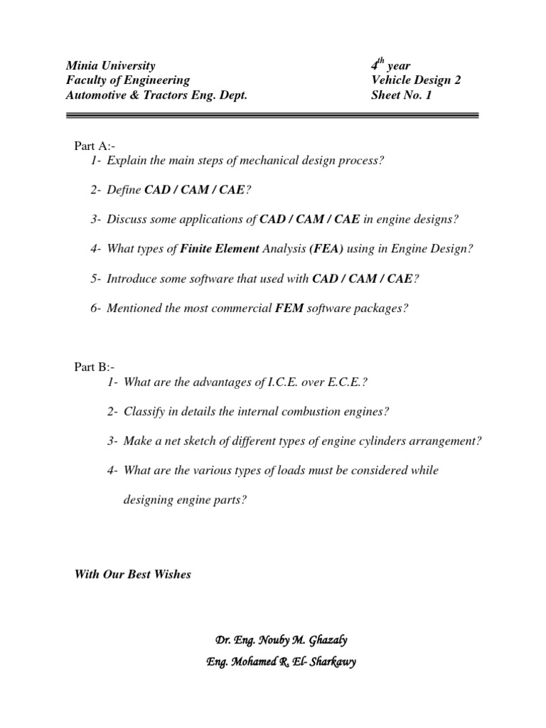 Design - Sheet No.1 | PDF