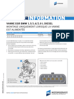 Vanne EGR BMW 1.51.62.0 L Diesel - 571668