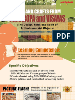 q2-Cot-ppt-Arts7 - wk4 (Arts and Crafts of Mimaropa and Visayas)