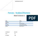 153 Scalars Vectors CIE IGCSE Physics Ext Theory Ms