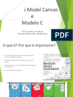 Business Model Canvas e Modelo C