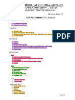 CL - X - English - PB - I - 2023-24 - Syllabus & BluePrint