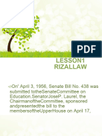 Rizal Law