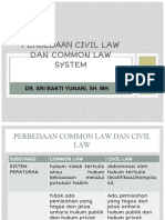 5a - Perbedaan Civil Dan Common Law