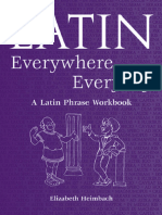 55 Latin Everywhere, Everyday A Latin Phrase Workbook