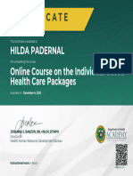 Certificate of Hildamodule6