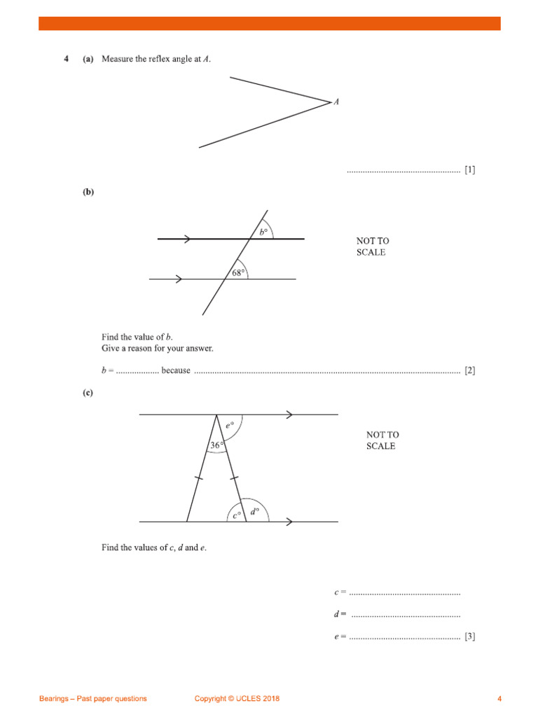 Parallel Lines Triangles 1 | PDF