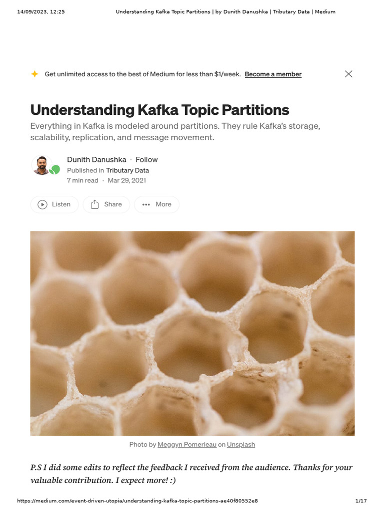 Understanding Kafka Topic Partitions _ by Dunith Danushka _ Tributary
