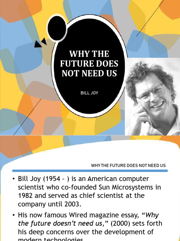 11 Why The Future Does Not Need Us 2 Pdf