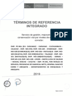 TDR Integrados - Servicio Moquegua