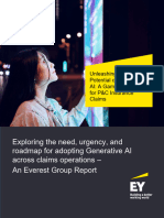 Ey Unleashing The Potential of Generative Ai A Game Changer For P C Insurance Claims