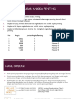 Materi Angka Penting