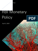RBI Monetary Policy 
