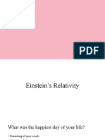 Einstein's Relativity