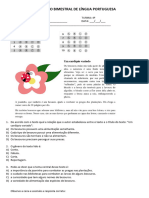 avaliação portugues 4º ano 1bim (1)