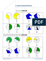 Grade 2 Fractions Compare A