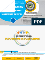 Tarea (11) Determinaciòn de Herramientas, Maquinas y Equipos.