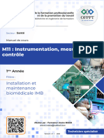 M11 Instrumentation, Mesure Et Contrôle