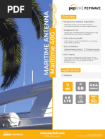 Peplink Maritime Antenna 40g Datasheet