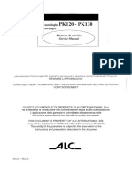 Manuale Service ALC PK120 e PK130
