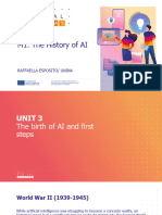 1.3a The birth of AI and first steps