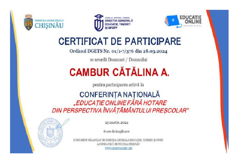 Certificat | PDF