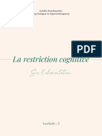 La Restriction Cognitive Aurelie Nussbaumer Weschool