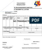 Transmittal Letter March