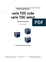 VarioTOCcube Select Manual de