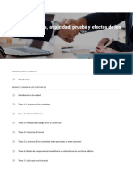 Módulo 2: Forma, Atipicidad, Prueba y Efectos de Los Contratos