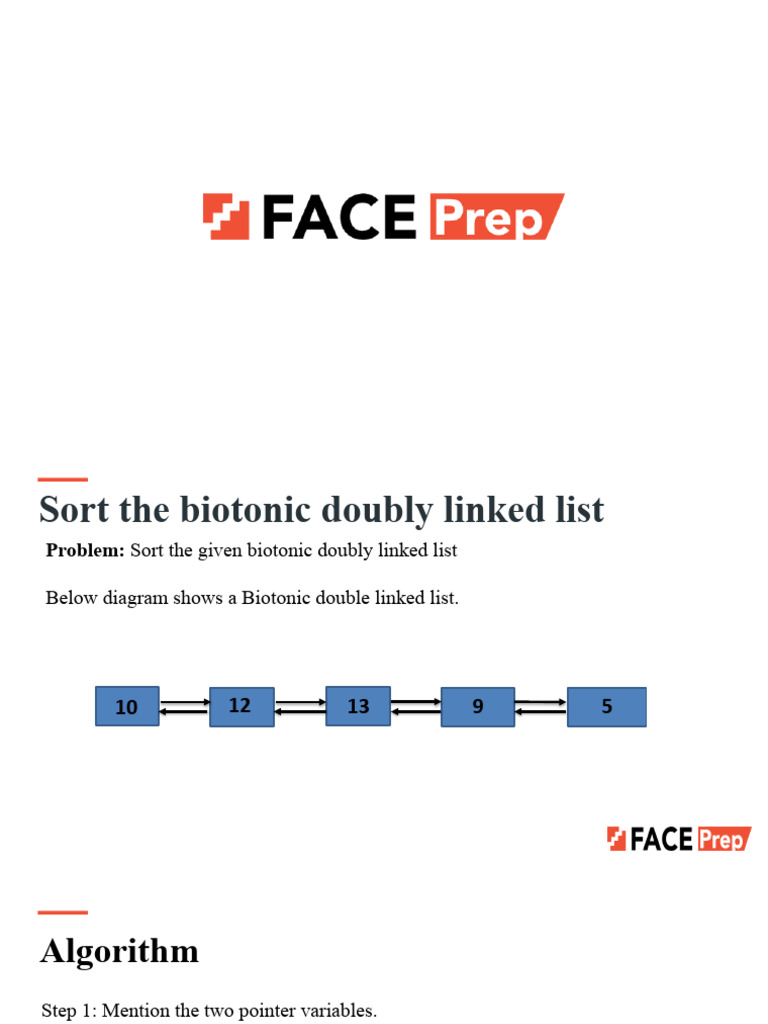 2-Sort The Bitonic DLL-05!01!2024 | PDF | Algorithms And Data ...
