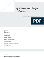 Number Systems and Logic Gates