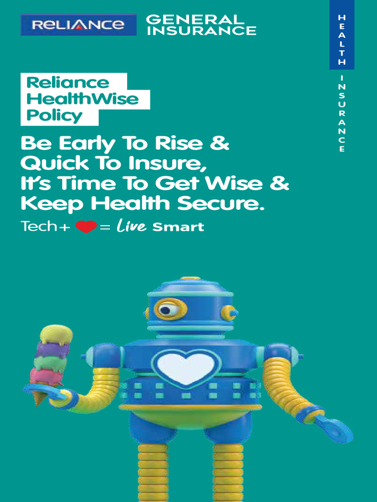 Reliance HealthWise Insurance Overview | PDF | Hospital | Insurance