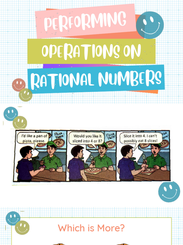 Operations on Rational Numbers Guide | PDF | Division (Mathematics ...
