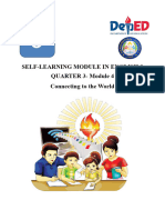 Self-Learning Module in English 9 QUARTER 3-Module 4 Connecting To The World