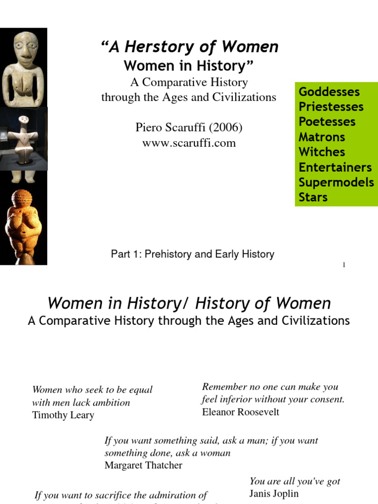 Women in History: A Comparative Overview | PDF | Isis | Devi