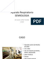 Semiologia Del PARATO RESPIRATORIO