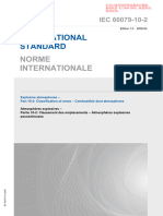 IEC 60079-10-2-Explosive atmospheres-Classification of areas – Combustible dust atmospheres