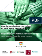 Diagnóstico sobre Empresas Sociales en Salud Mental en Argentina