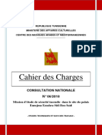 Cahier Des Charges Etude Sécurité Incendie Ennejma Ezzahra