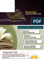 Slide Presentasi Fiqh Dan Ushul Fiqh