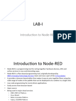 Class I Introduction To Node Red