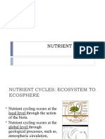 3 a Nutrient Cycling
