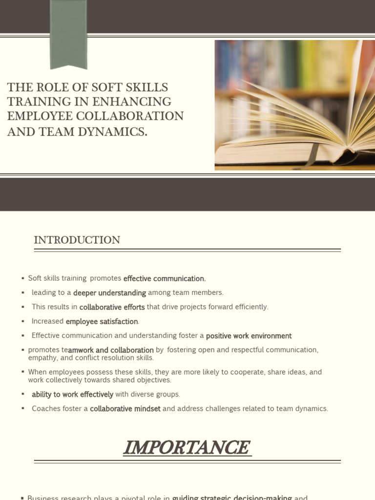 The Role of Soft Skills Training in Enhancing-2 | PDF | Qualitative ...