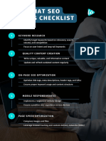 49.1 White Hat SEO Tactics Checklist