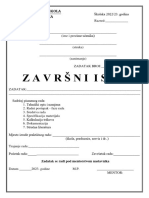 Izrada dvokrilnog metalnog prozora  2