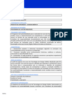 CST em Design Gráfico Projeto de Extensão Ii - Design Gráfico Programa de Sustentabilidade