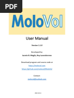 MoloVol User Manual v1.1