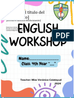 Cartilla 4°año 2024 IRL Taller de Inglés