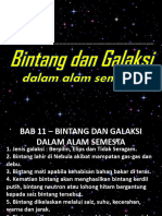 Bab 11 Bintang Dan Galaksi - 2021 - VERSI NOTA